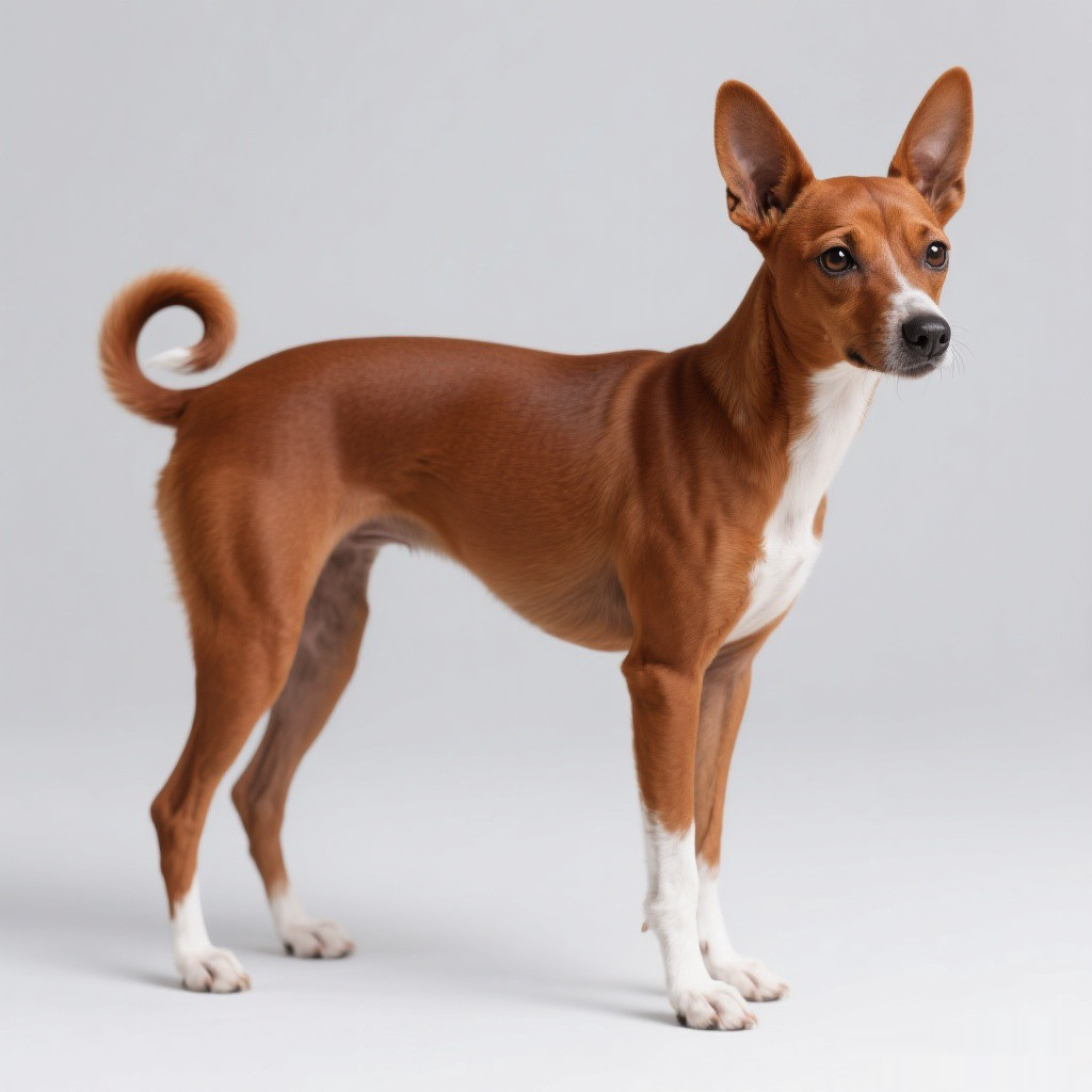 巴辛吉犬 标准外观