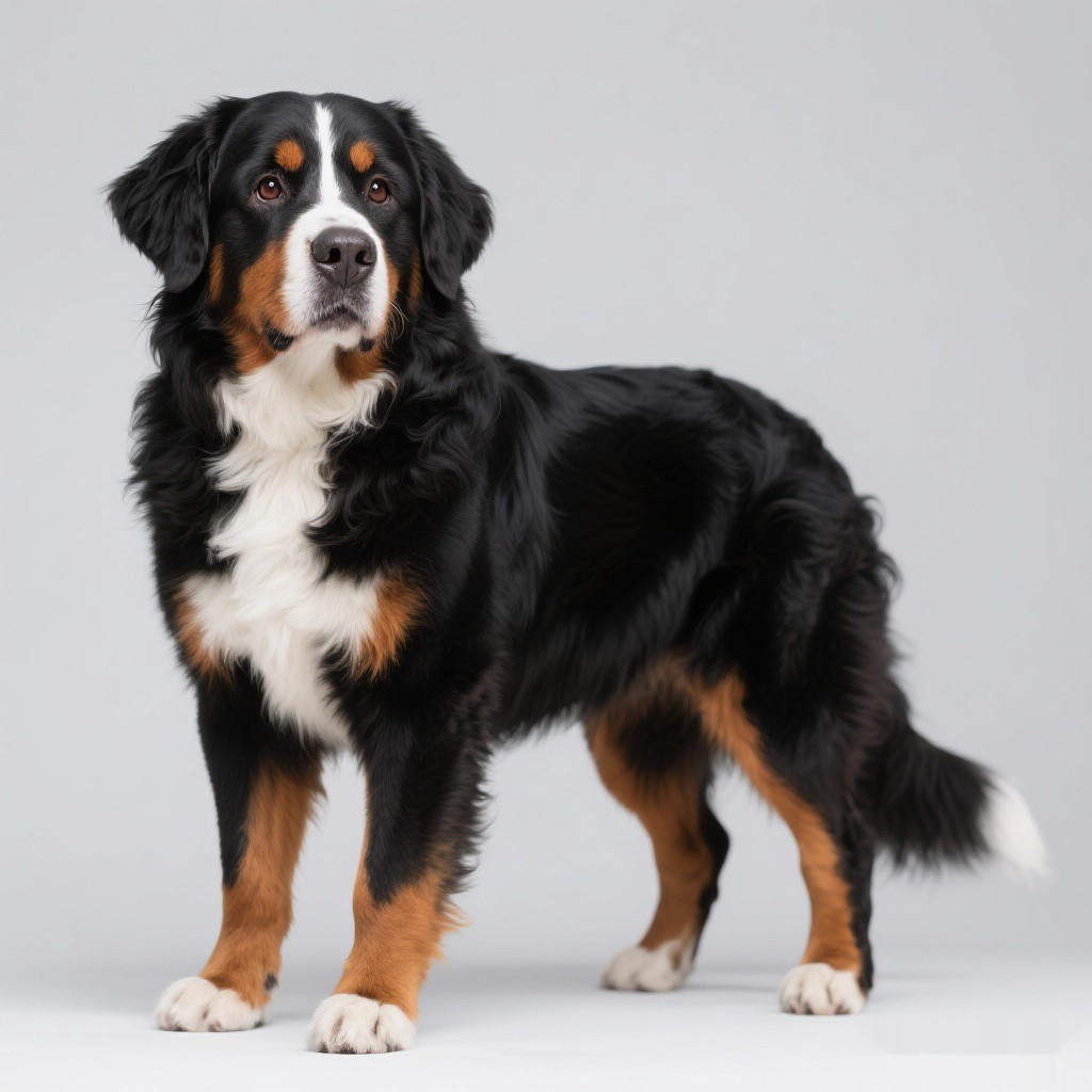 伯恩山犬 标准外观