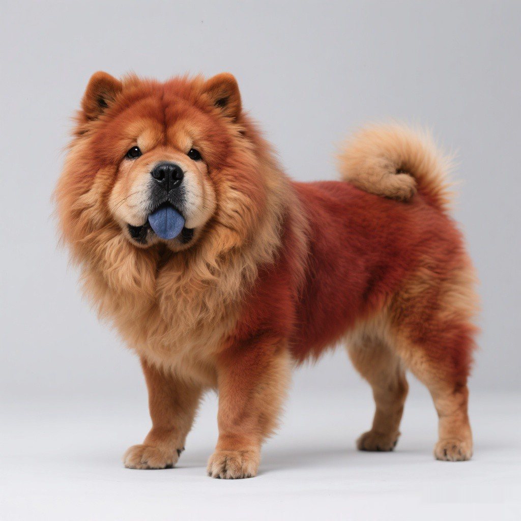 松狮犬 标准外观