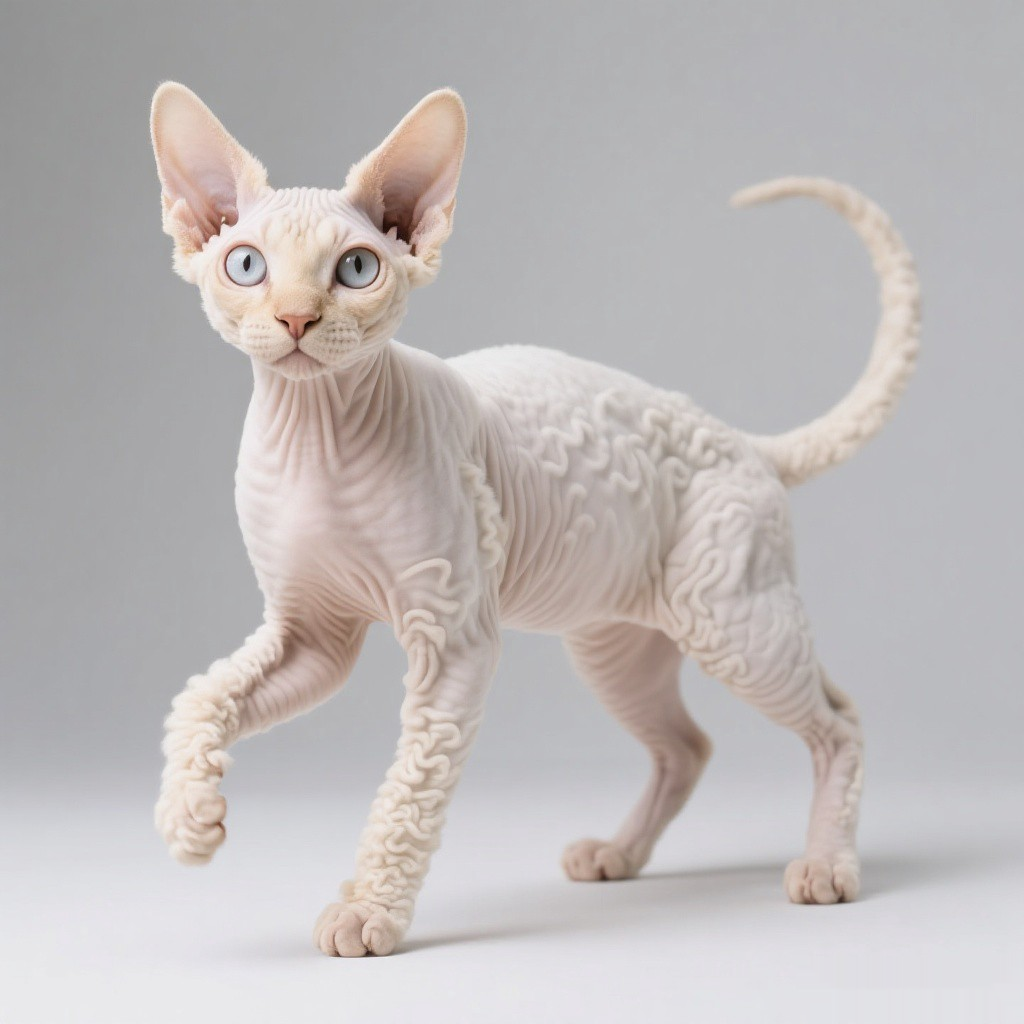 柯尼斯卷毛猫 标准外观
