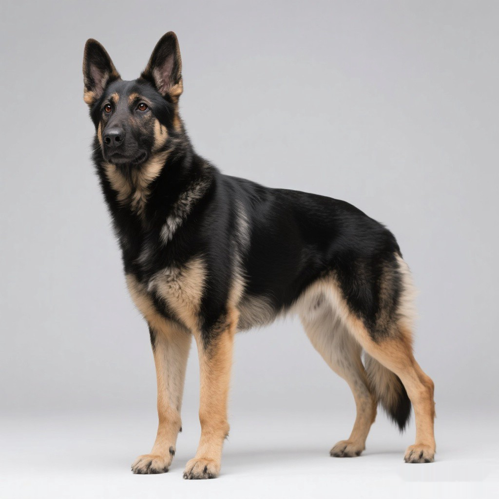 德国牧羊犬 标准外观