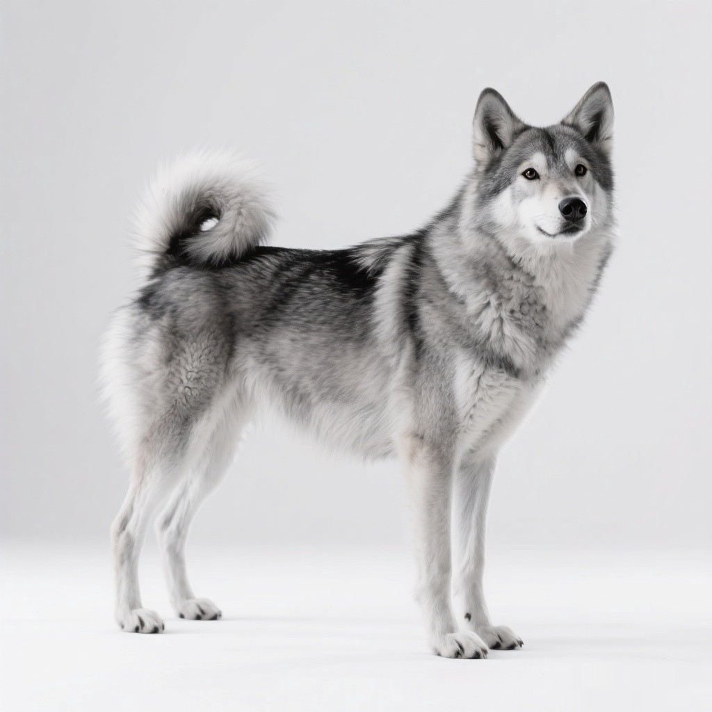 灰色挪威猎鹿犬 标准外观