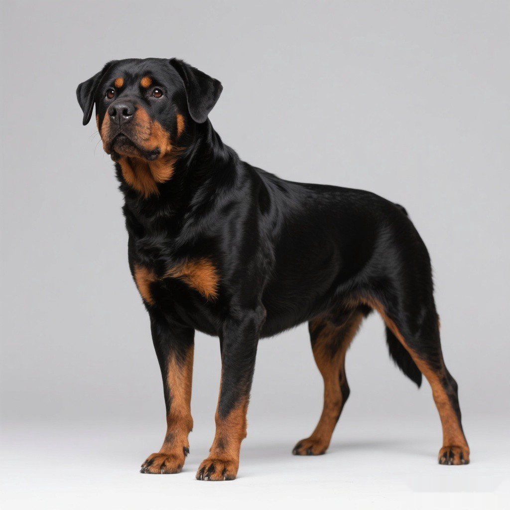 罗威纳犬 标准外观