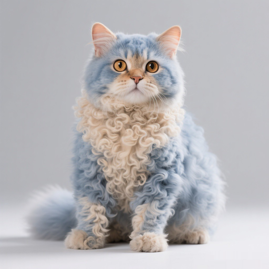 塞尔凯克卷毛猫
