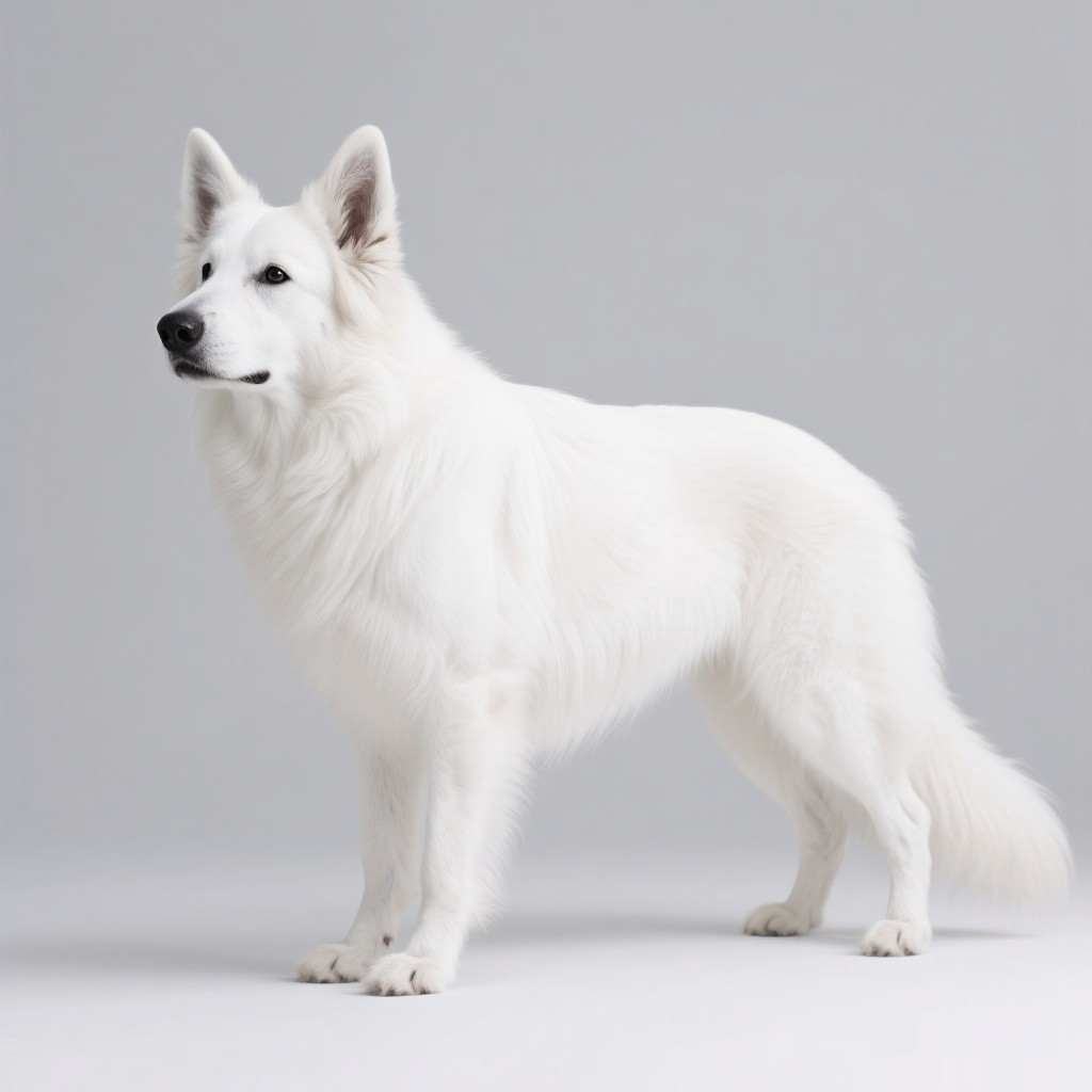 白色瑞士牧羊犬