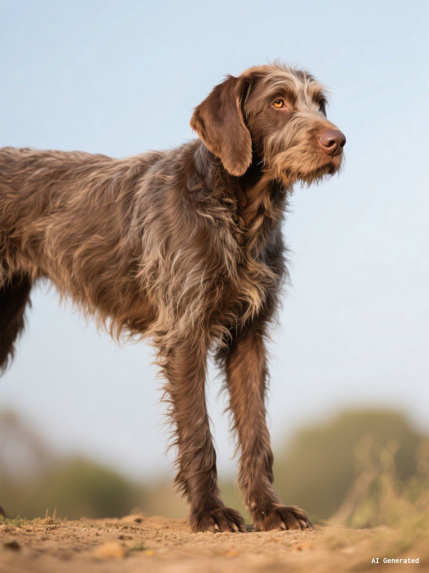 匈牙利硬毛指示犬