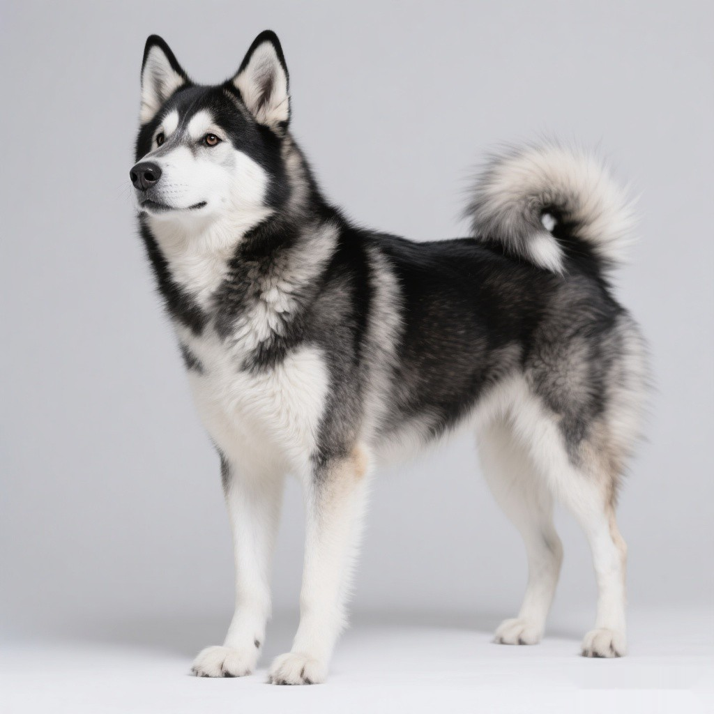 绒毛尖嘴狼犬